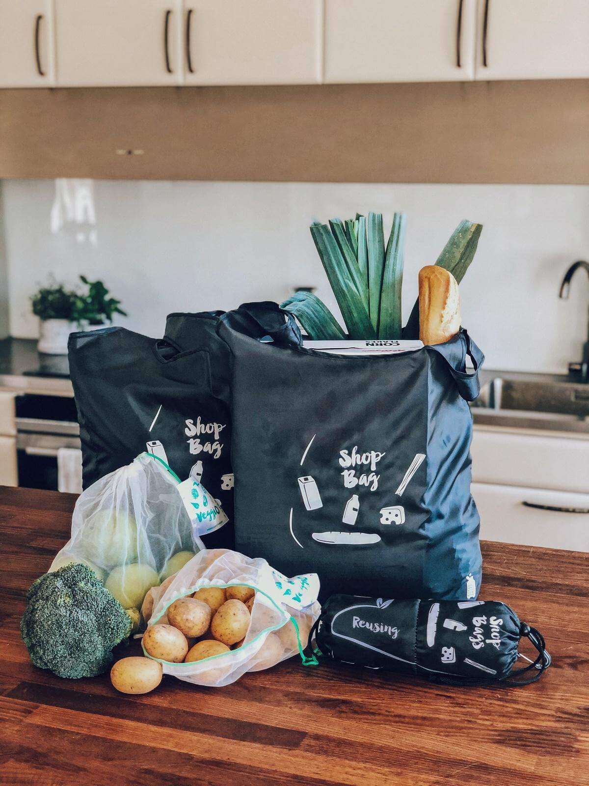 Carrinet Shop Set - Svart