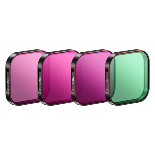 GoPro HERO13 Black STARTRC Quick Release 4-i-1 Filterkit (ND8/ND16/ND32/CPL)