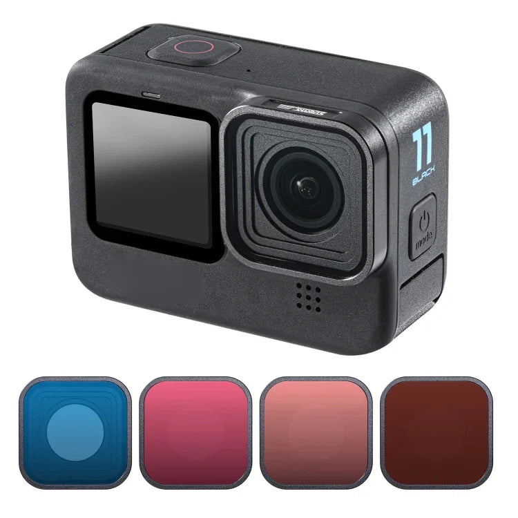 STARTRC 4 i 1 ND8 ND16 ND32 CPL Filter till GoPro HERO13 Black /12 Black /11 Black /10 Black /9 Black