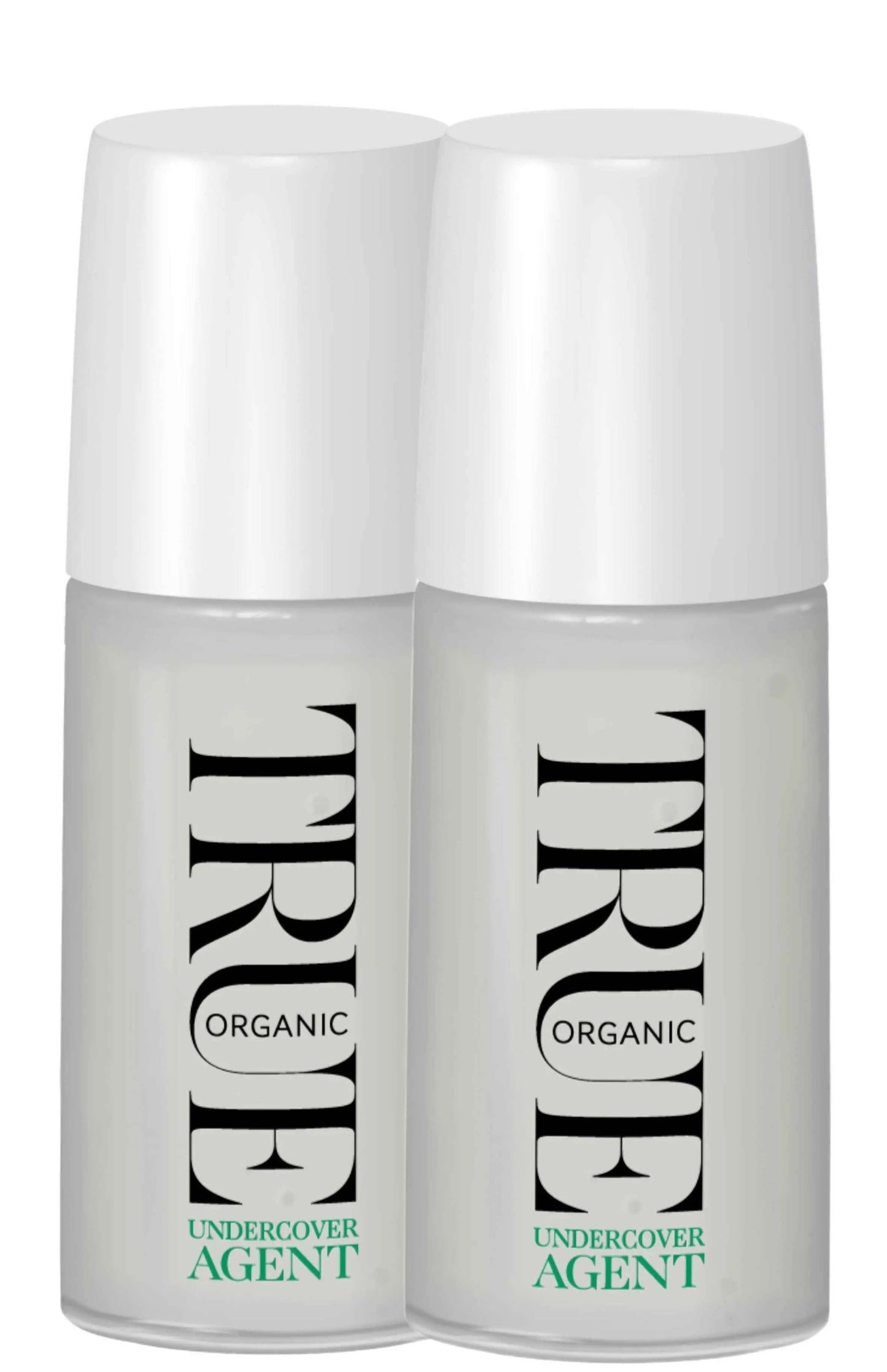 Undercover Agent Organic Unisex Natural Deodorant Two-Pack