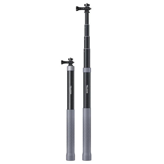 TELESIN 1.2 m Kolfiber Selfie Stick / Monopod med 1/4”-Gänga