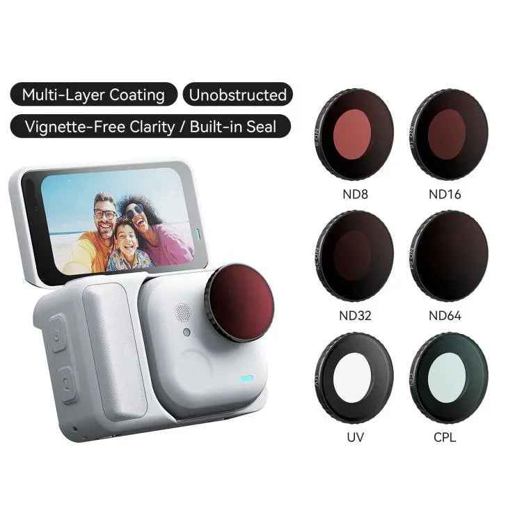 aMagisn Vattentätt Anti-fog Filter för Insta360 GO Ultra