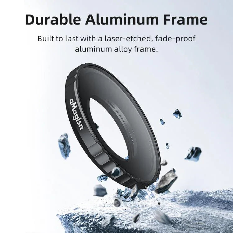 aMagisn Vattentätt Anti-fog Filter för Insta360 GO Ultra