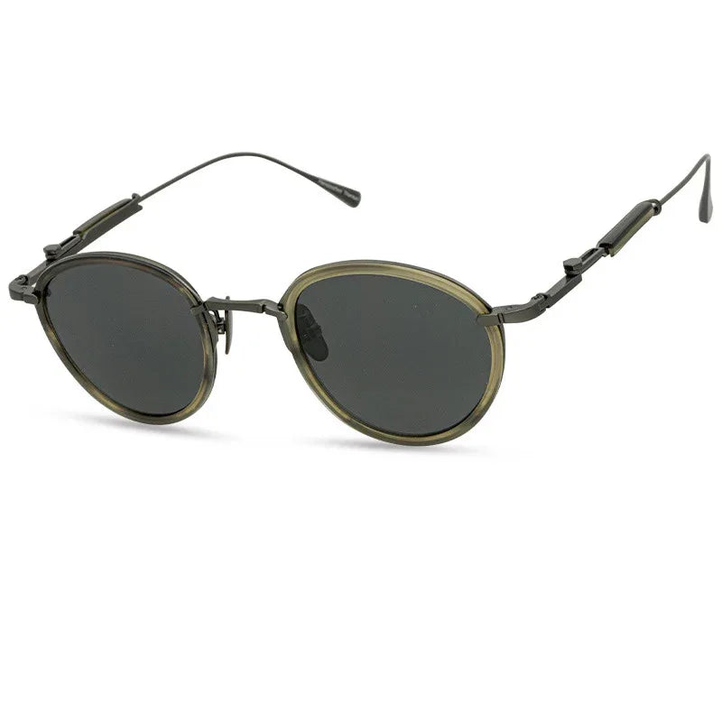 Vintage Round Frame Special-Interest Artistic Glasses