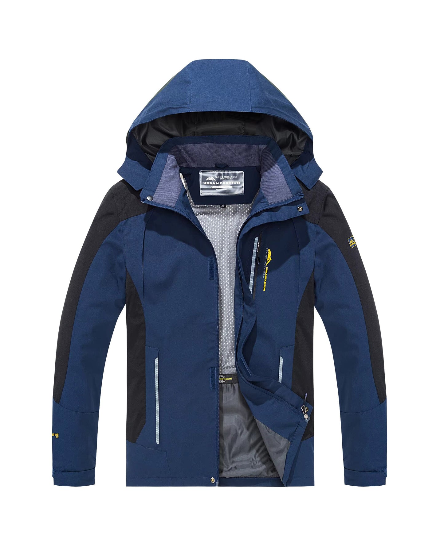 Aero - Vattentät Vandringsjacka Herr – Vind- och Väderbeständig för Utomhusaktiviteter