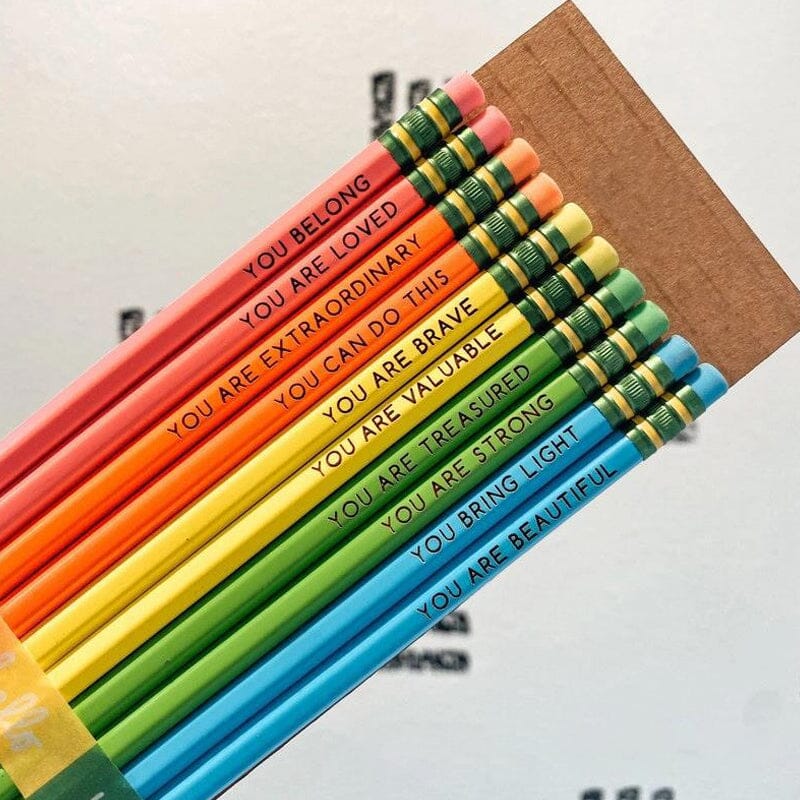 Affirmationspennor (10 stycken) ✏️