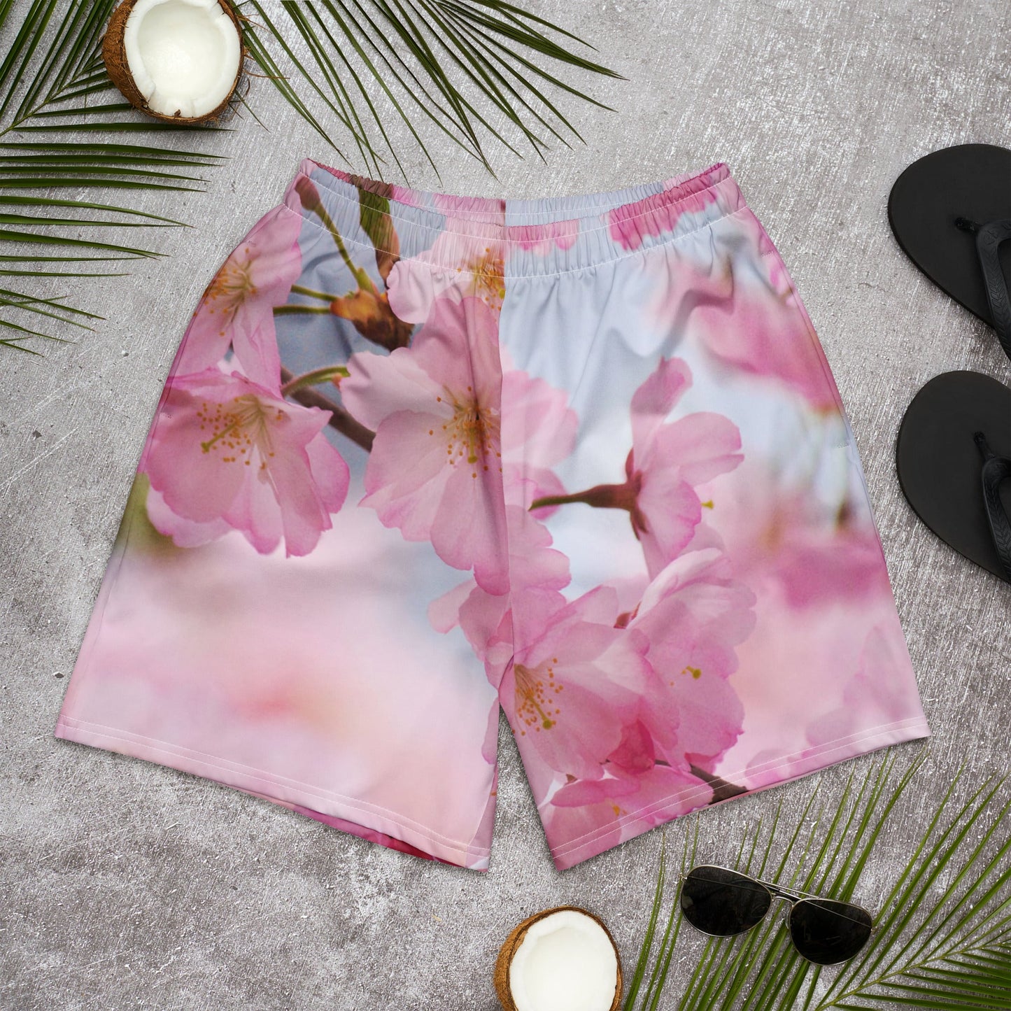 All-Over Print Unisex Athletic Long Shorts