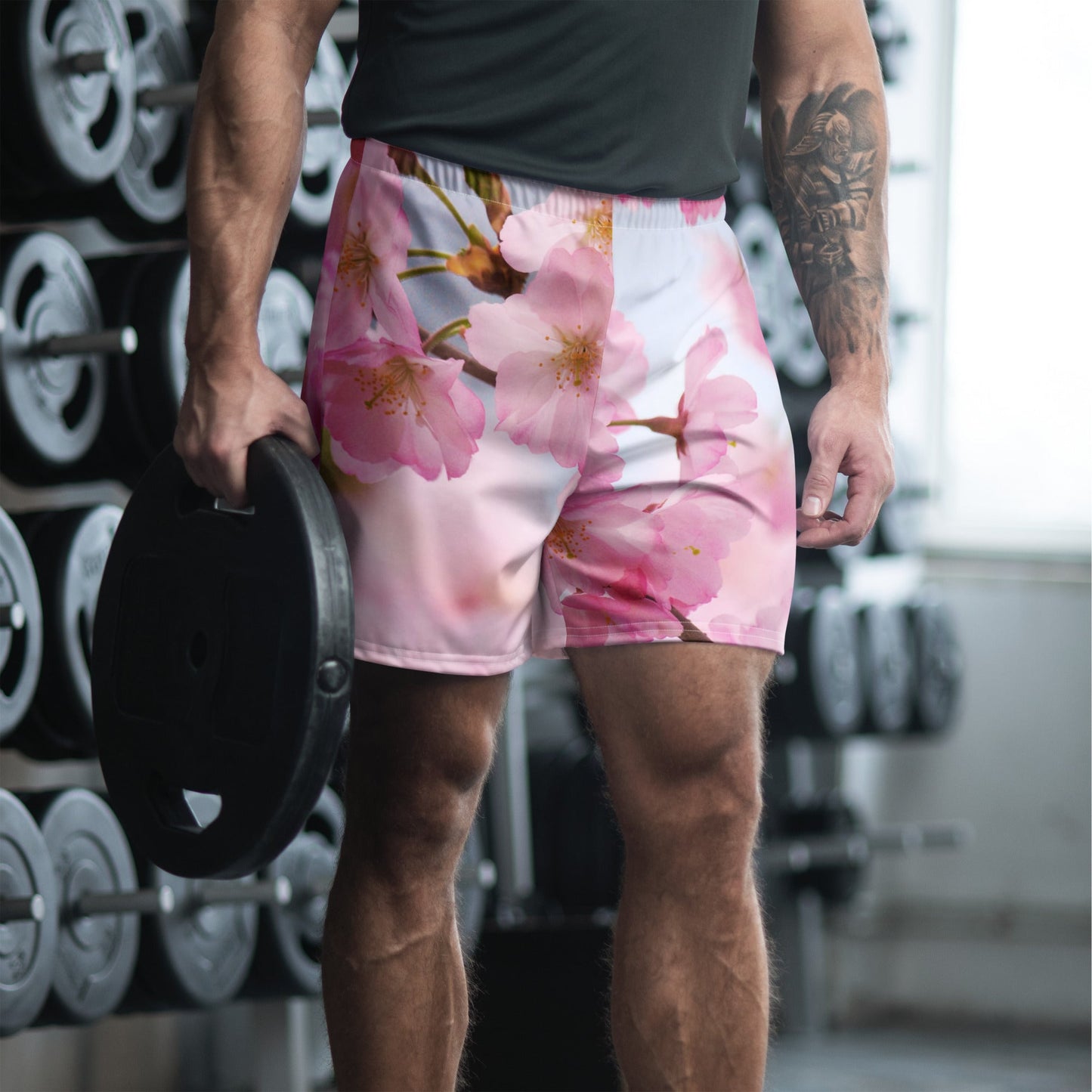 All-Over Print Unisex Athletic Long Shorts