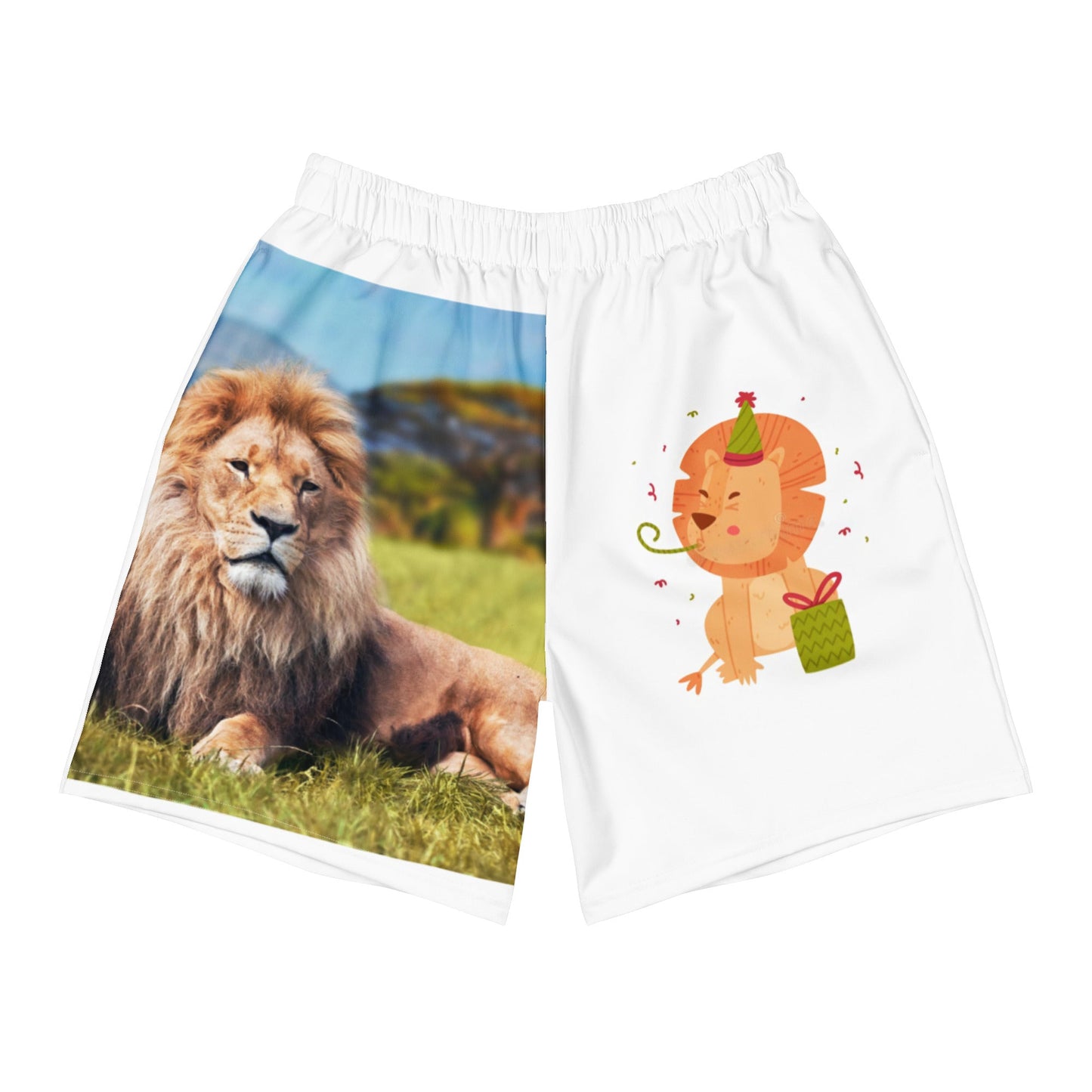 All-Over Print Unisex Athletic Long Shorts
