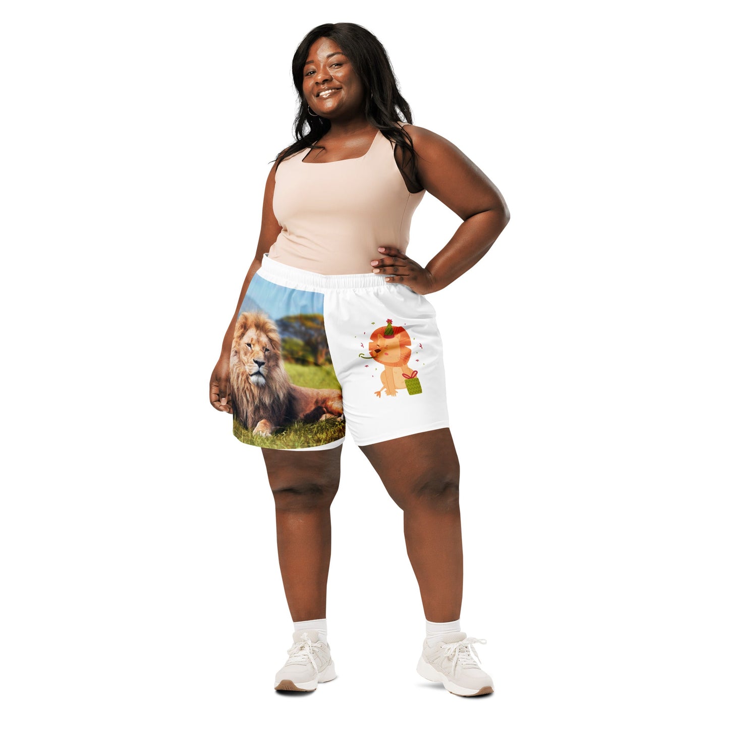 All-Over Print Unisex Athletic Long Shorts