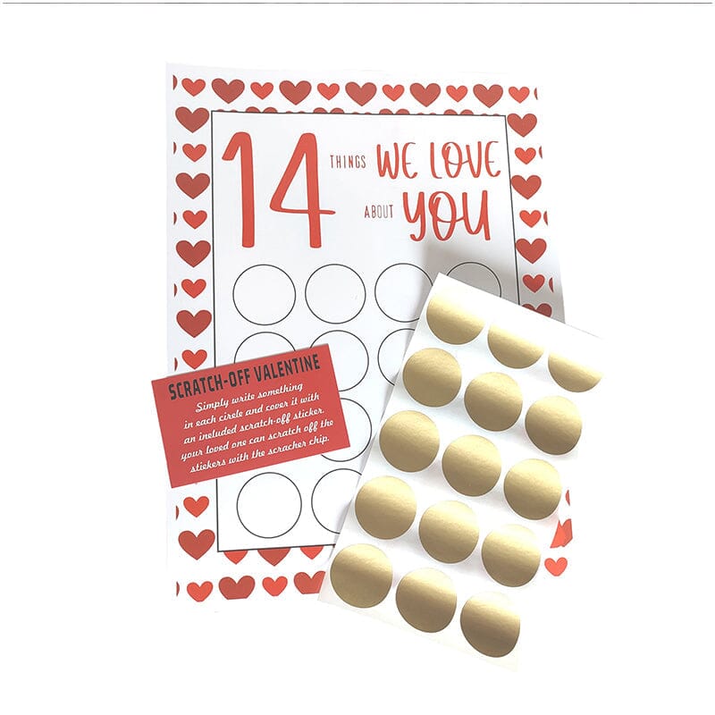 Skapa Alla Hjärtans Dag Kort – Överraska med Ett Personligt Skrapkort! 💖