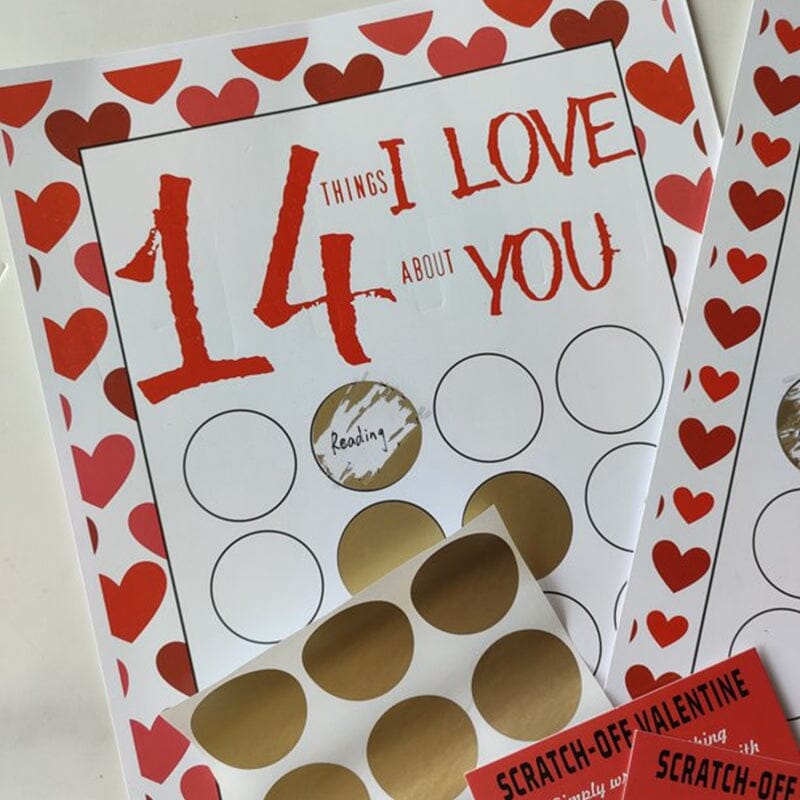 Skapa Alla Hjärtans Dag Kort – Överraska med Ett Personligt Skrapkort! 💖