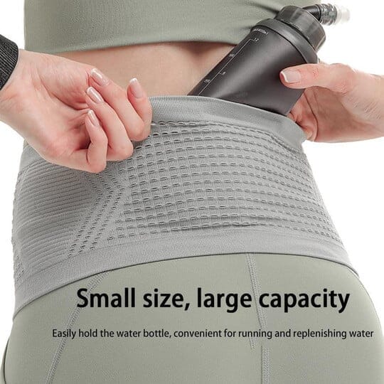 Andningsbar dold midjeväska