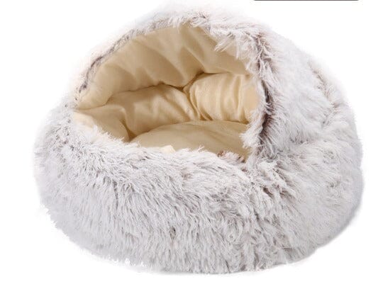 Anti-ångest säng för katt och hund