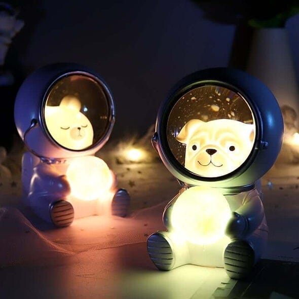 Astronaut LED-nattlampa