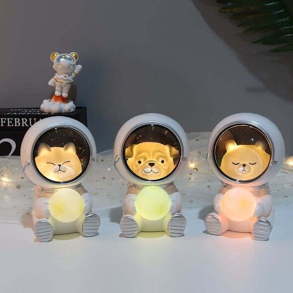 Astronaut LED-nattlampa