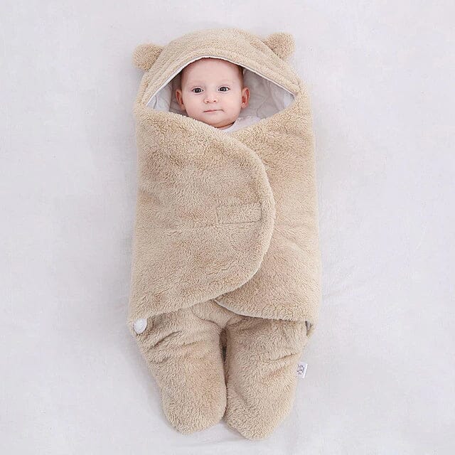 Baby Bear Blanket™ – Mjuk och Varm Babyfilt med Huva