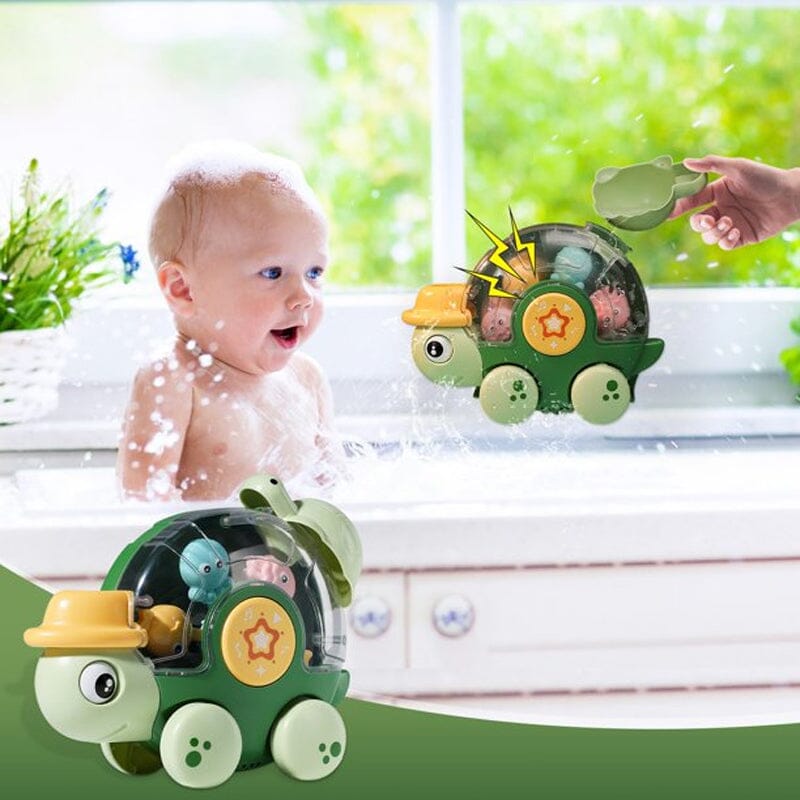 Badleksaker för småbarn - Sköldpadda