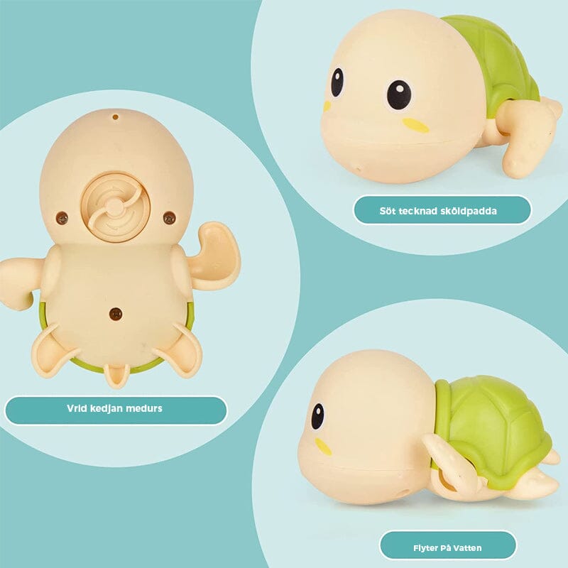 Badleksaker för småbarn - Sköldpadda