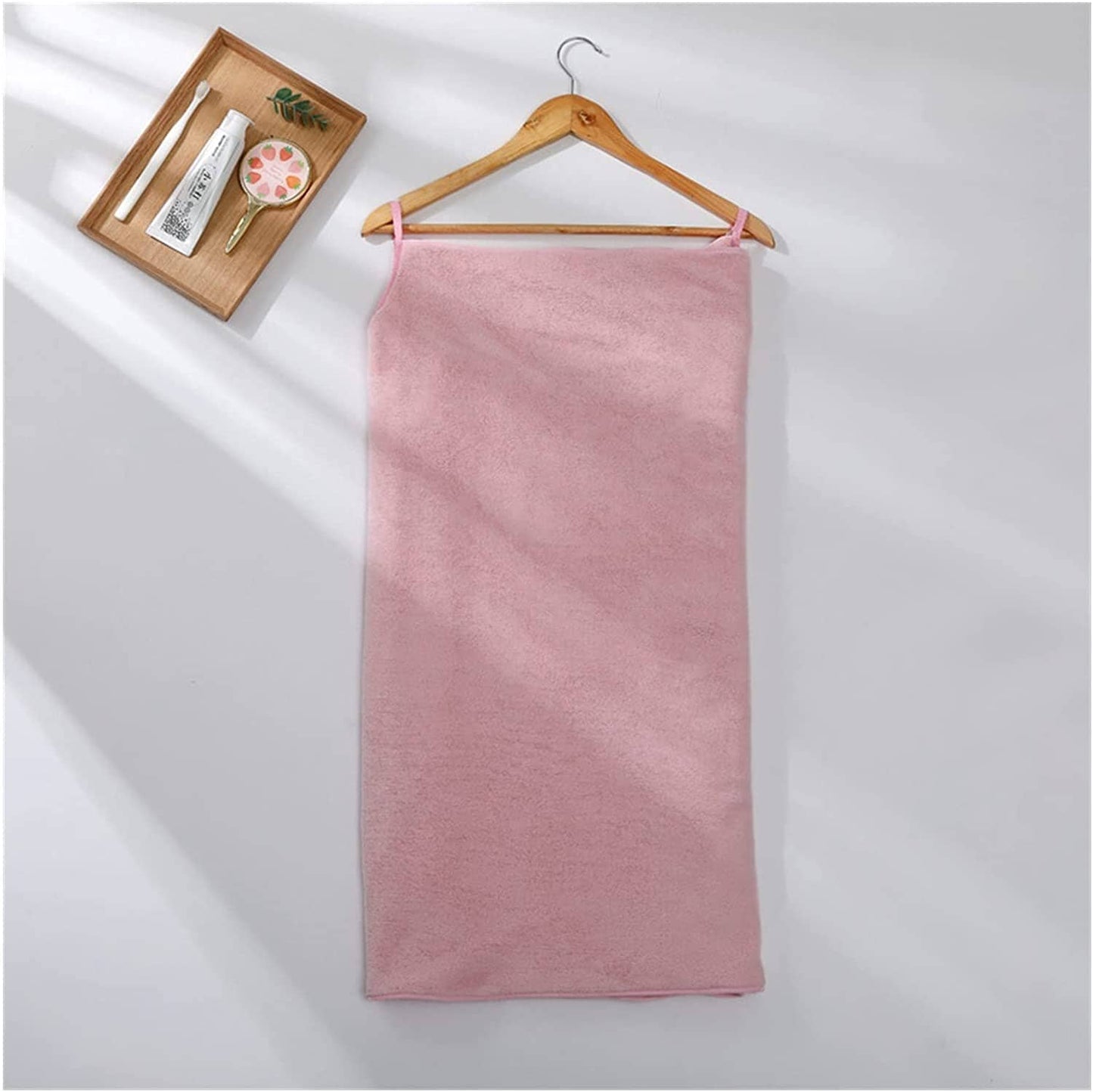 Bärbar korall Fleece handduk