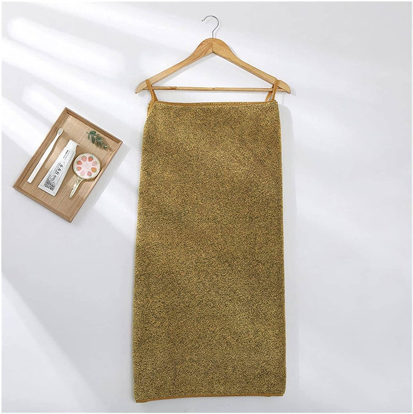 Bärbar korall Fleece handduk