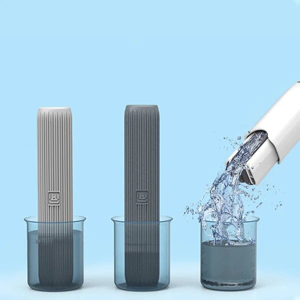 Bärbar mini svampmopp