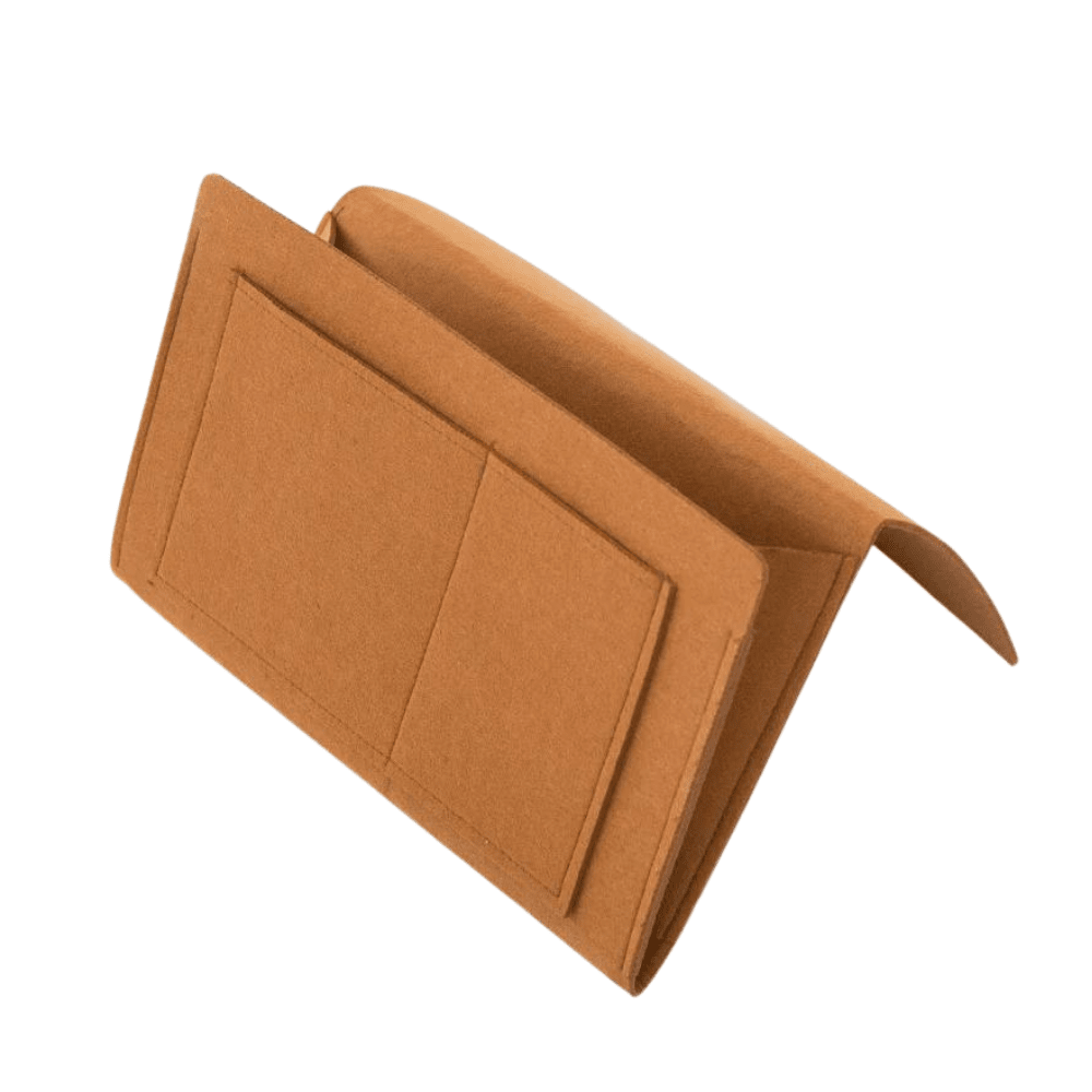 Smart Förvaringsficka – Säng- & Sofforganiserare i Filt