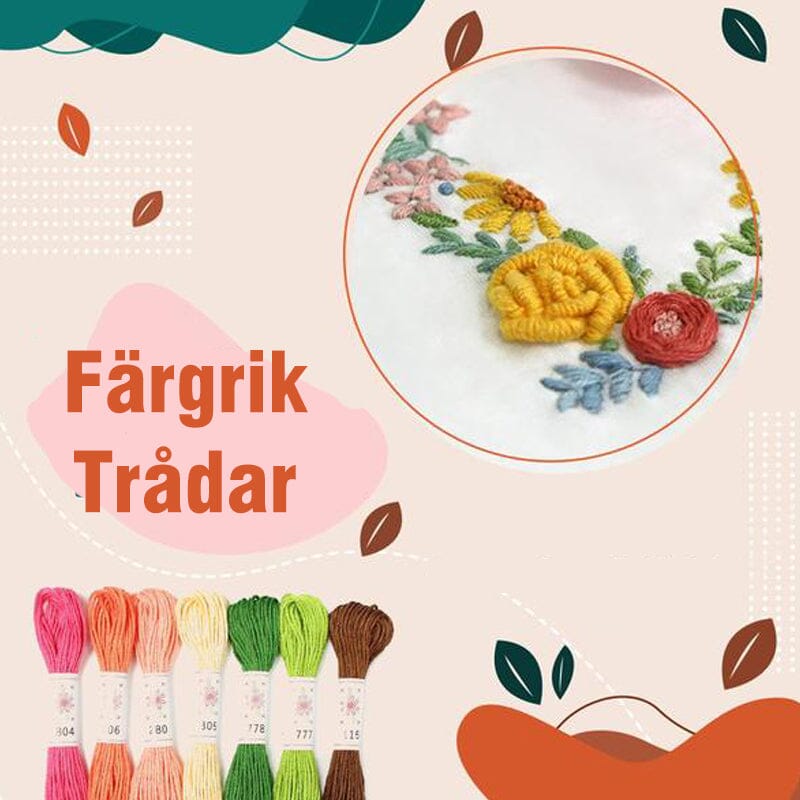 Broderi | Gör det själv- paket