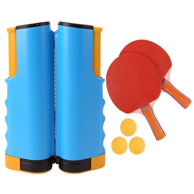 Portabel bordtennisuppsättning – spela bordtennis var du än är
