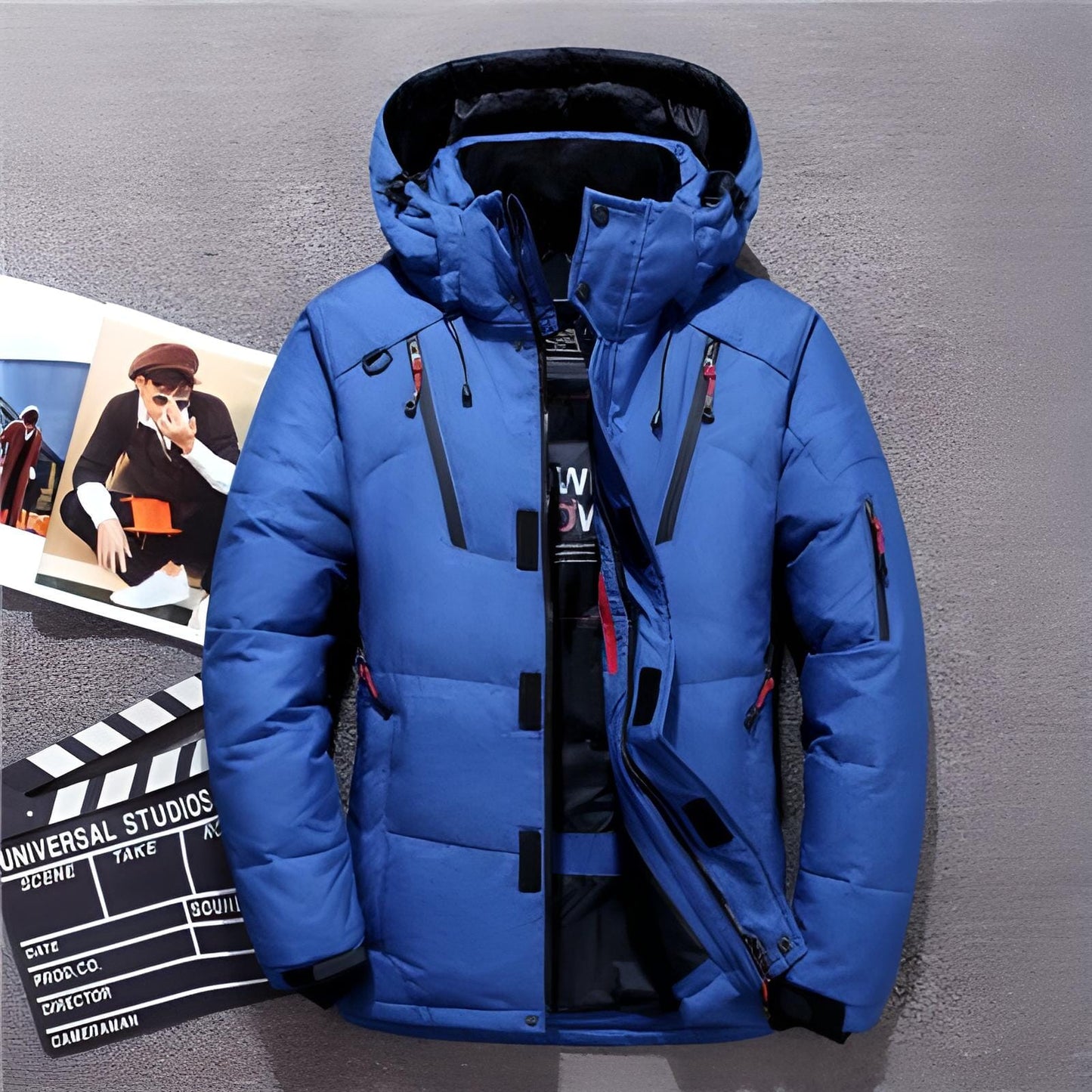 Brett® Cold Down Jacket – Vind- och Väderbeständig Dunjacka för Kalla Dagar
