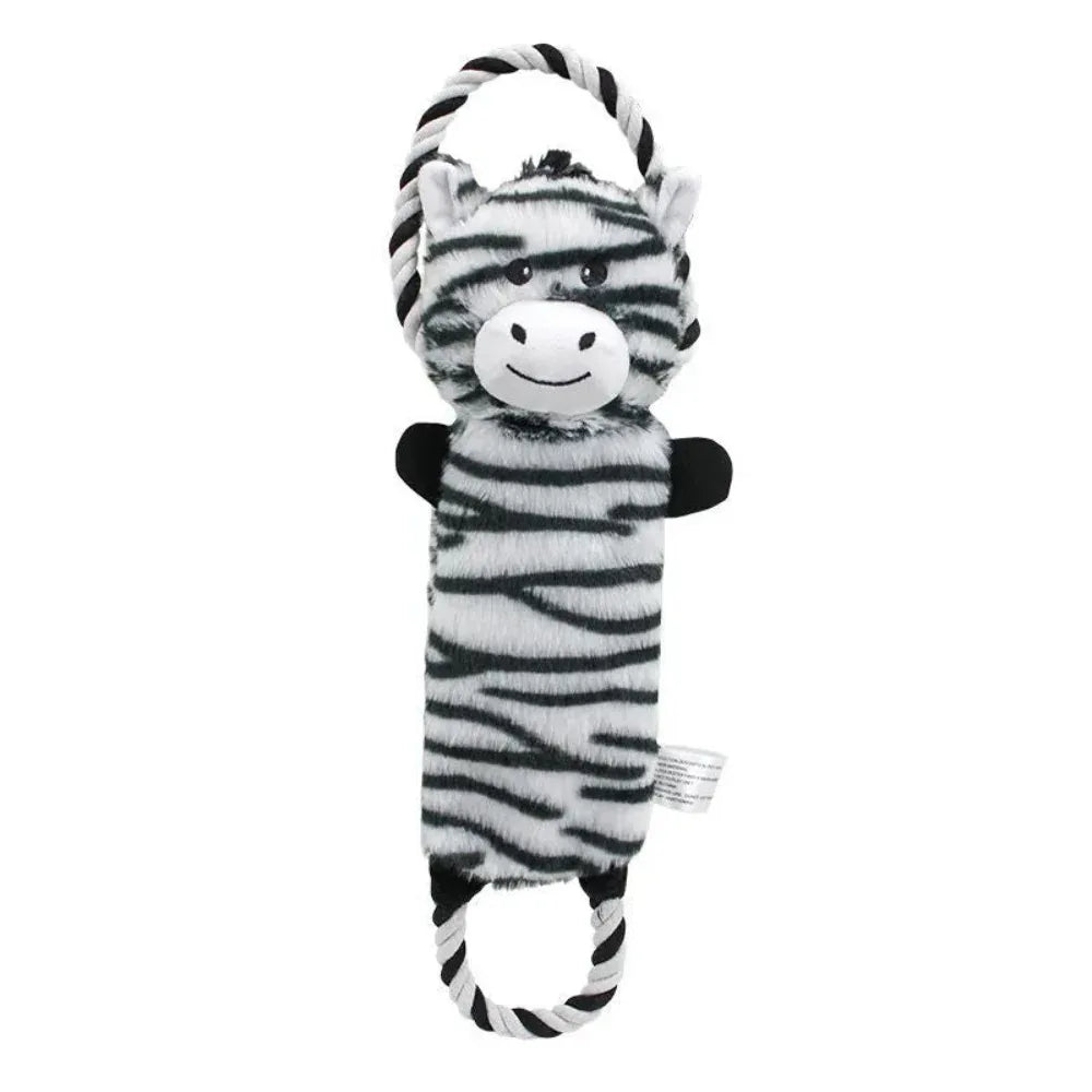 Funny Plush Stuffed Animals Bite Resistant Pet Dog Chew Toys