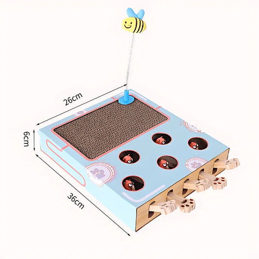 Cat Teaser Whack-A-Mole Toy