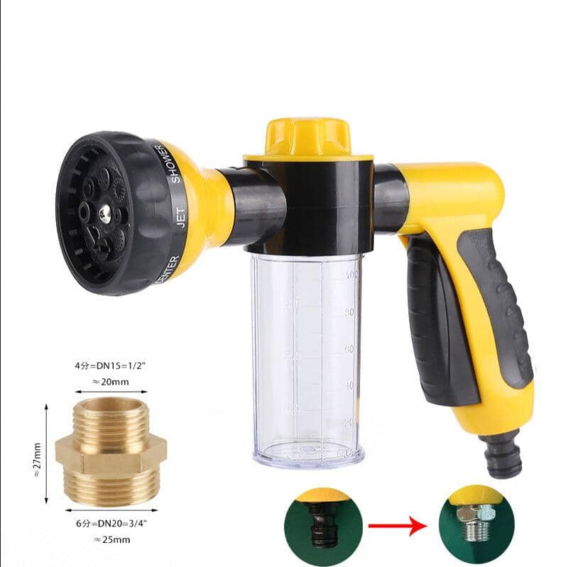 CLEANDOG Skummande Hydro Jet - Hunddusch