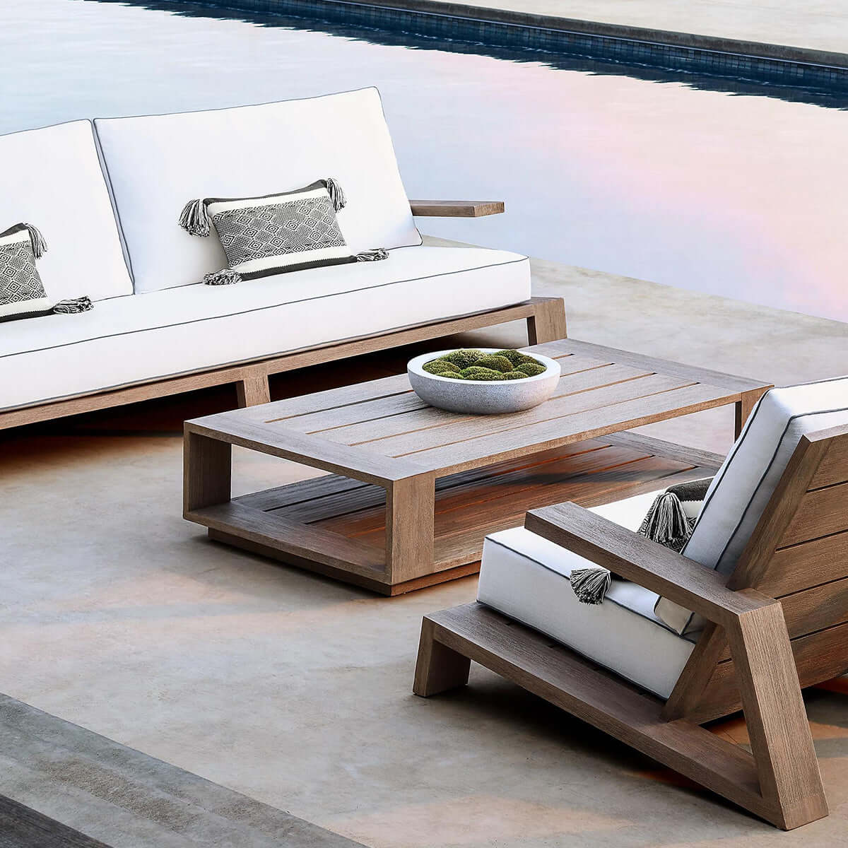 Denton Rustic Coffee Table-0