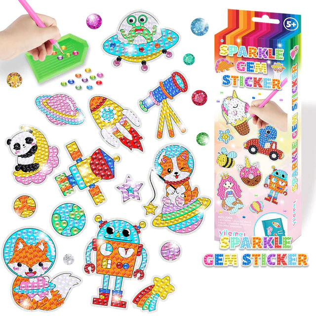 Diamantmålnings set för barn