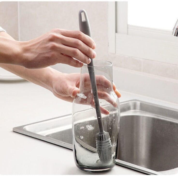 Diskborste med Långt Skaft