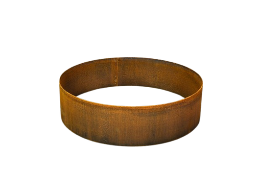 Odlingslåda Rund Corten