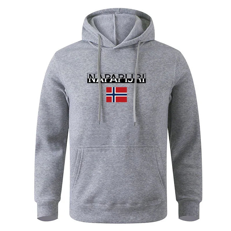 Men's Pullover Printed Sweater Casual Hoodie