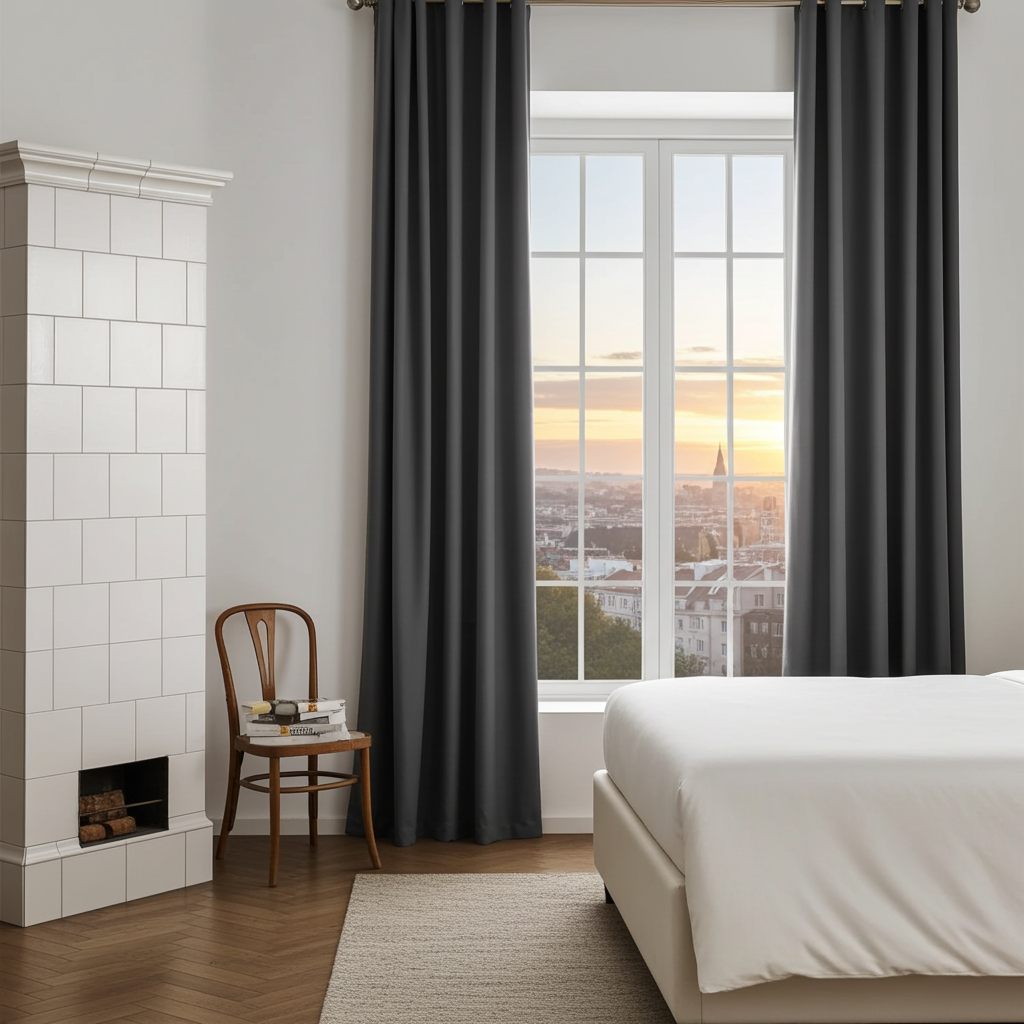 GONATT Mörkläggningsgardin