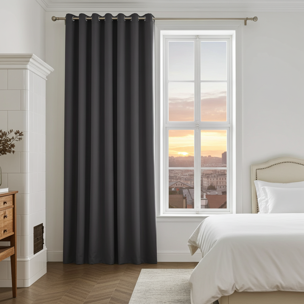 GONATT Mörkläggningsgardin