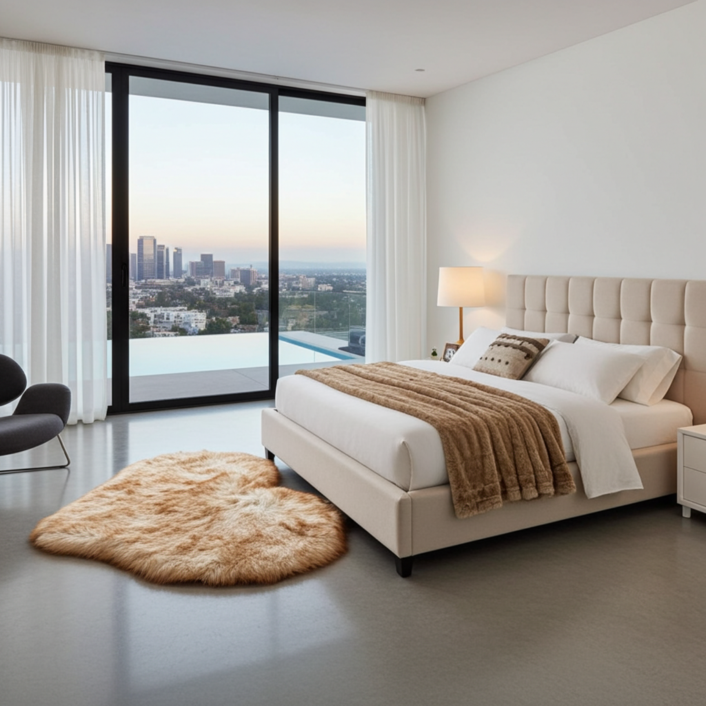 HJÄRTAT - Mjuk hjärtformad matta