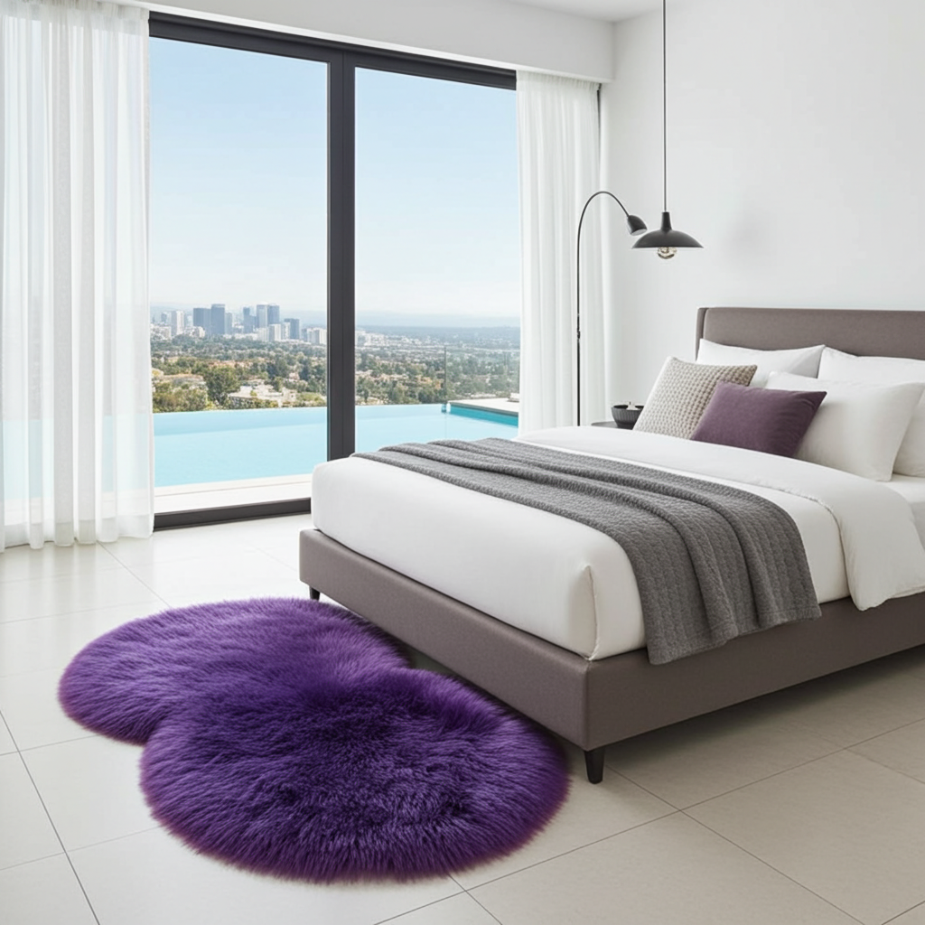 HJÄRTAT - Mjuk hjärtformad matta