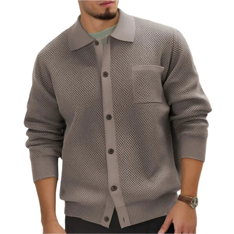 European And American Style High-Density Sweaters With Chest Pocket