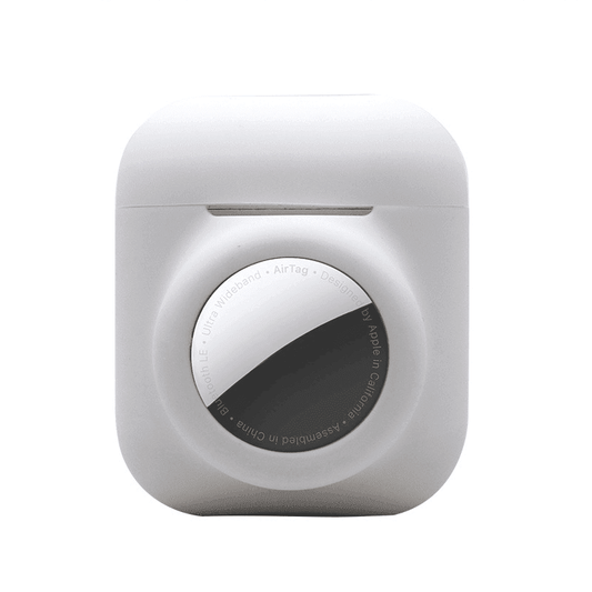FMW™ - Airpods-hållare i silikon med inbyggd AirTag-hållare