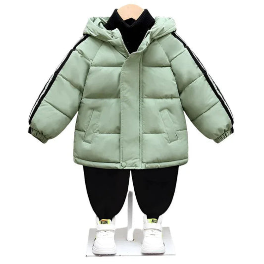 Hooded Warm Thick Winter Jacket For Boys