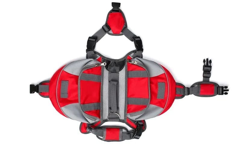 Hundryggsäck med Justerbar Sele – Perfekt för Vandring, Camping & Resor