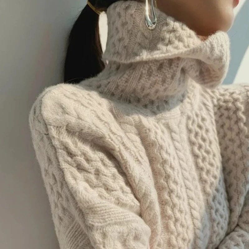 Couture Turtleneck-tröja