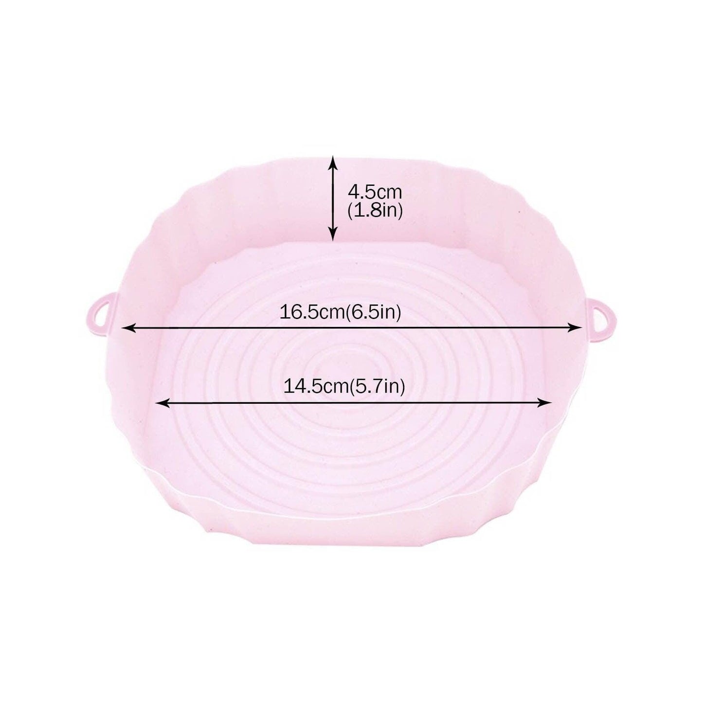 Kladdfri - Silikonform för Airfryer och Ugn