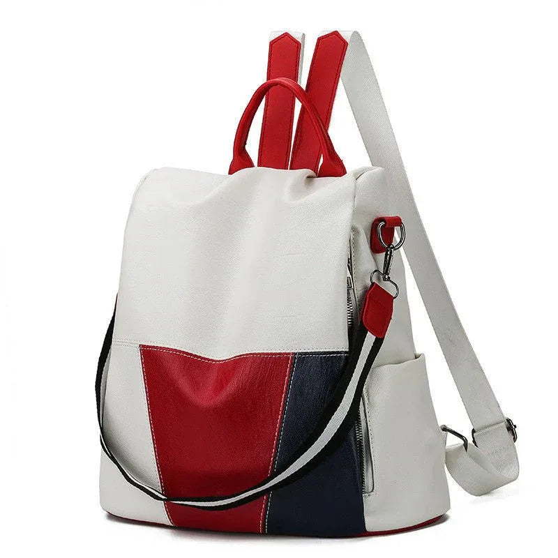 Ladies PU Leather Small Backpack For Women