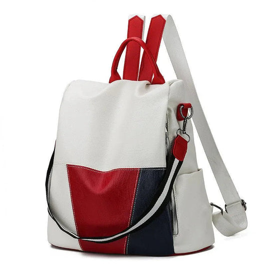 Ladies PU Leather Small Backpack For Women